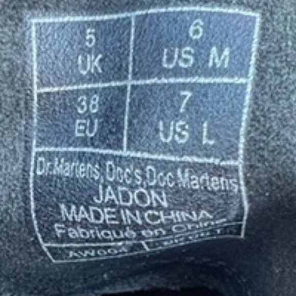 Doc Martens Jadon Platform Boots, SZ 6 - Picture 8 of 8